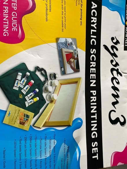 Photo of free Screen printing set (Prestwich M25) #1