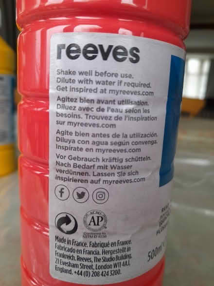 Photo of free Craft paint and papier mache sachets (Harley Shute TN38) #4