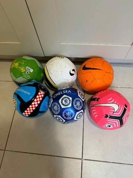 Photo of free Six footballs (Telford and Wrekin TF1) #1