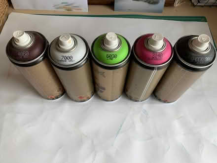 Photo of free Art materials - spray paint (West Byfleet) #3
