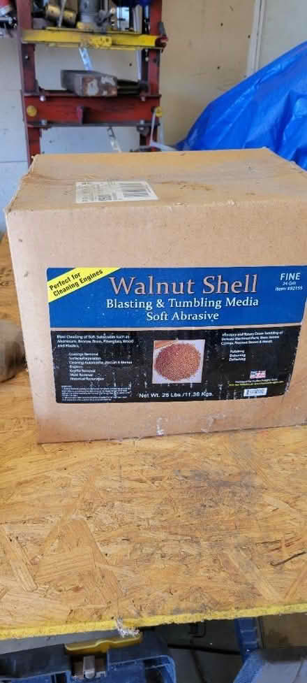 Photo of free Walnut shell for Sandblaster (West of downtown Englewood) #1