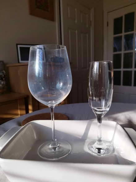 Photo of free Ovenproof dish, Wineglasses (Ashington) #1