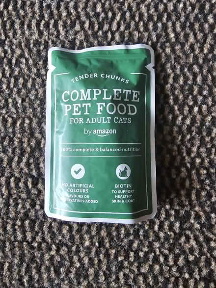 Photo of free Amazon Cat food 36 packets (TW5) #2