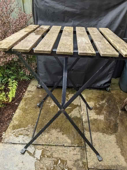 Photo of free Bistro garden table (BN43) #1
