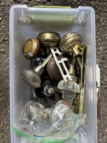 Photo of free Antique doorknobs (Highland Park) #1