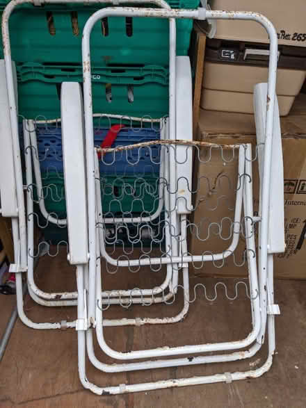 Photo of free Reclining garden chair frames (Southsea PO5) #1