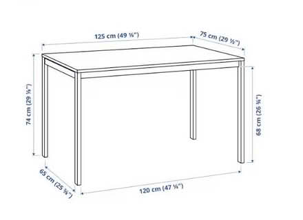 Photo of free IKEA metal dining table (Northway OX3) #3
