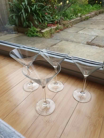 Photo of free Martini glasses x4 (SW14) #1