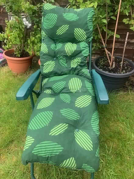 Photo of free Reclining Garden chairs x 2 (Sandhurst GU47) #1