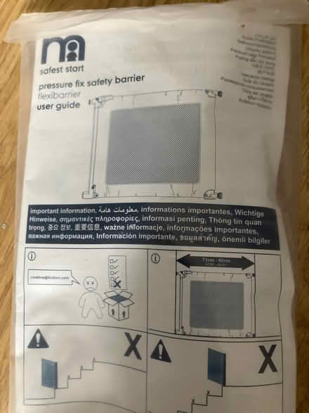 Photo of free Baby gate / barrier -portable (BR1) #4