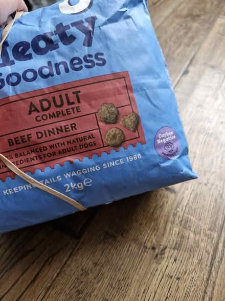 Photo of free Wagg dog food. Open packet (E17) #4