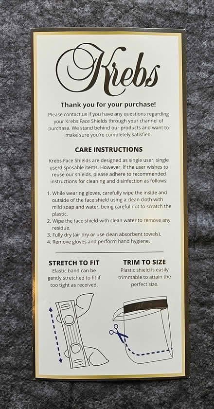 Photo of free Face shields (Wallingford) #3