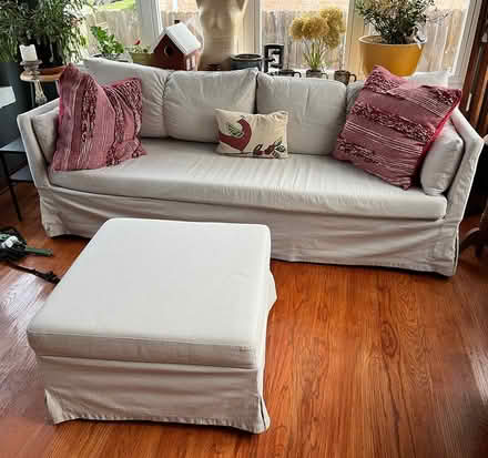 Photo of free IKEA Sandbacken 3-Person Sofa (Mont Clare, Chicago) #1