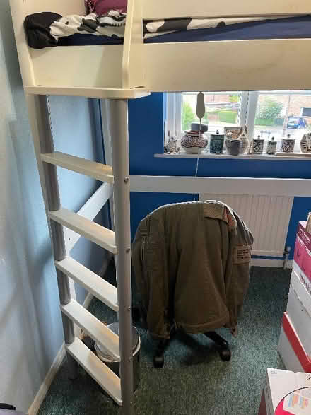 Photo of free A single high top bed with mattress (Malvern Link WR14) #1
