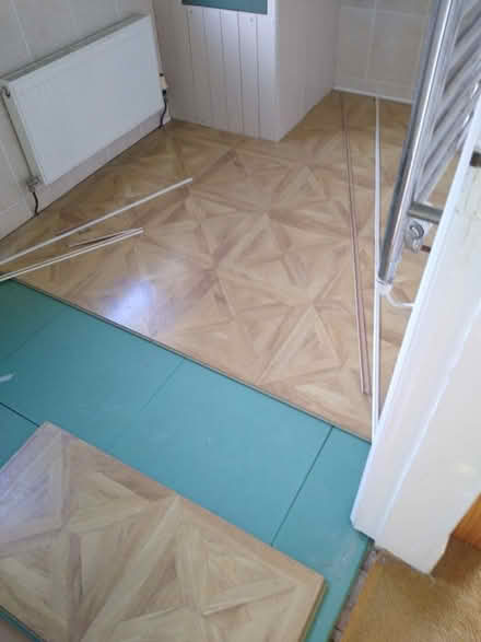 Photo of free Laminate flooring, bathroom quality (Arnside LA5) #2