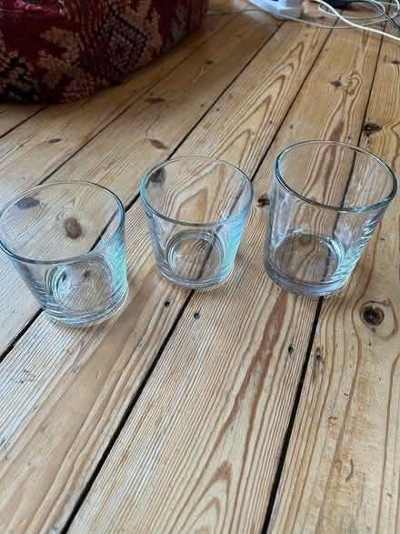 Photo of free IKEA glass candle holders x4 (Cheltenham) #1