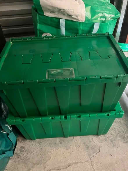 Photo of free Sturdy plastic storage bins x8 (South Slope) #1
