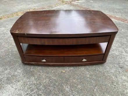Photo of free Walnut Schnadig coffee table (Kennesaw Due West/Stilesboro) #1