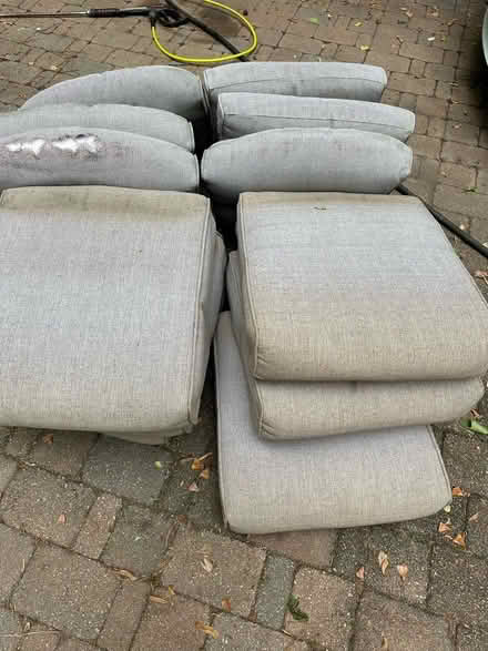Photo of free Thick patio chair pads (East Cobb: Lower Roswell / JFR) #2