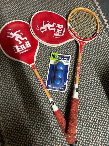 Photo of free Squash rackets & balls (Gosport town PO12) #1