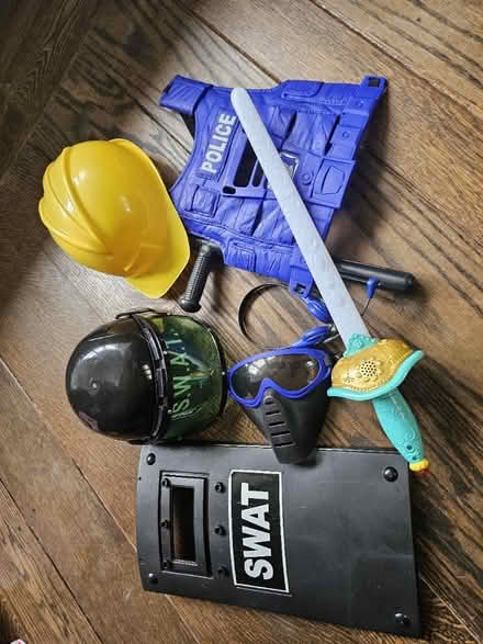 Photo of free Kids police construction dress up (Yonkers) #2