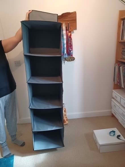 Photo of free Hanging wardrobe organiser (Leigh on Mendip, BA3) #2