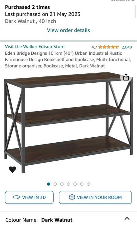 Photo of free Low bookshelf (Bath BA1) #2