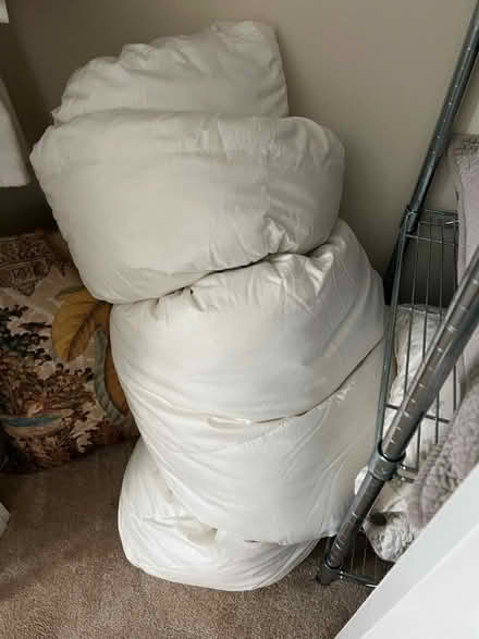 Photo of free King size down comforter (Raritan twp) #1