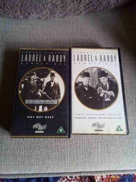 Photo of free Laurel and Hardy video cassette (Boscombe) #1