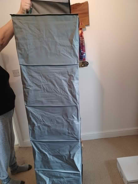 Photo of free Hanging wardrobe organiser (Leigh on Mendip, BA3) #1
