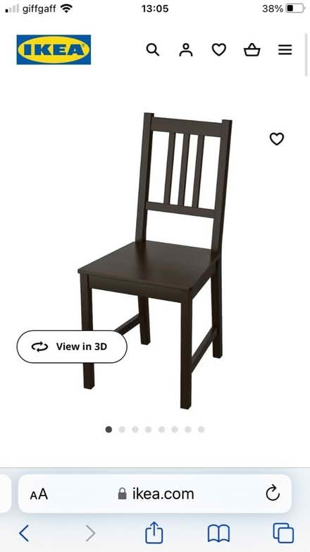 Photo of free X4 Ikea Stefan chairs (E3 near Devons road DLR) #1