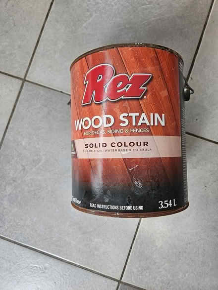 Photo of free Wood Stain - 1 gallon (Britannia & Winston Churchill) #1