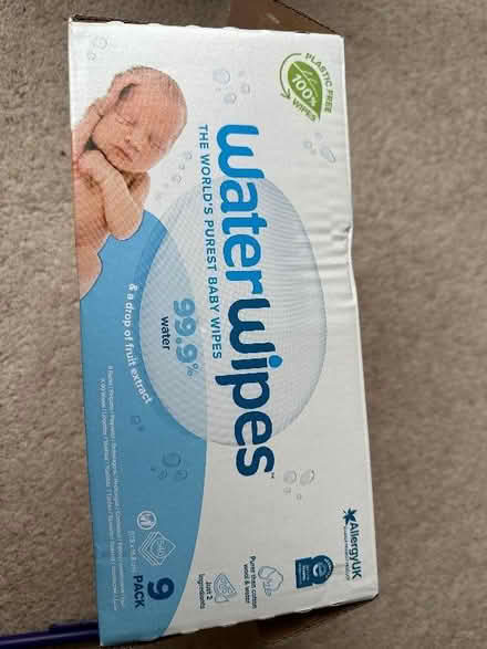 Photo of free Water wipes x6 packs of x60 wipes. (Enfield EN2) #3