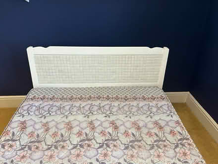 Photo of free Double bed and mattress (Burton green) #1