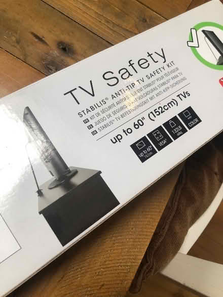 Photo of free TV safety anti-tip kit (Whitton TW3) #1