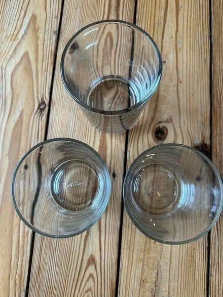 Photo of free IKEA glass candle holders x4 (Cheltenham) #2