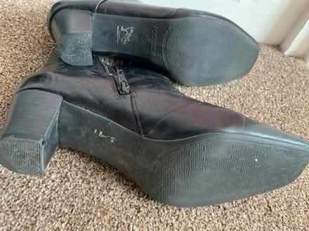 Photo of free Ladies black boots (size 6) (Harold Wood RM3) #3
