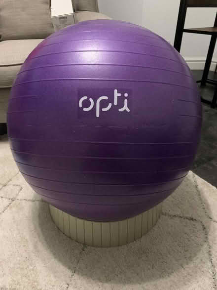 Photo of free 65cm exercise ball (Northenden M22) #1