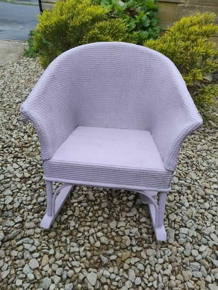 Photo of free Child's wicker rocking chair (GL10) #1