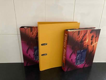 Photo of free Large lever arch file + 2 others (Grange Park WA10) #2