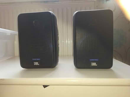 Photo of free wall or free standing quality speakers. (Sharpthorne RH19) #1