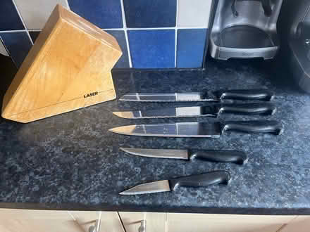 Photo of free Laser 5 knife block (Whyteleafe, CR3) #1