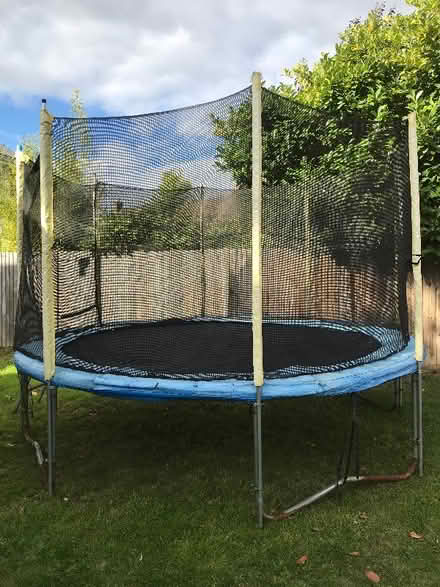 Photo of free 12ft trampoline net and padding (Chineham RG24) #1