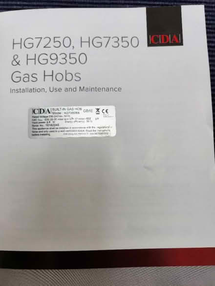 Photo of free CDA GAS 5 Ring HOB (Lechlade GL7) #4