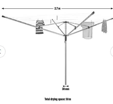Photo of free Brand new rotary washing line (SG12) #2