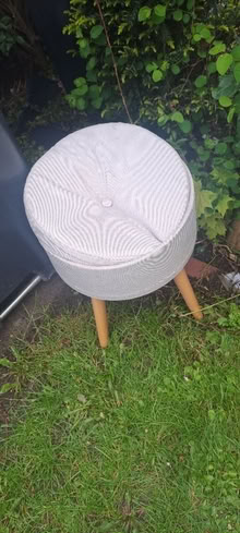 Photo of free Storage round stool (Norbury SW16) #1