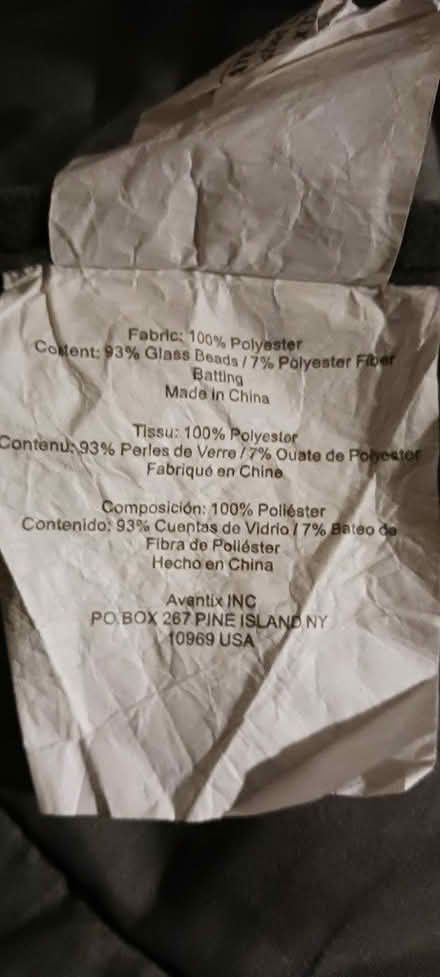Photo of free Adult weighted blanket twin bed (Eatontown) #3