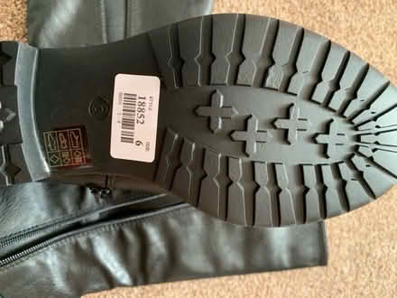 Photo of free Ladies black boots (size 6) (Harold Wood RM3) #2