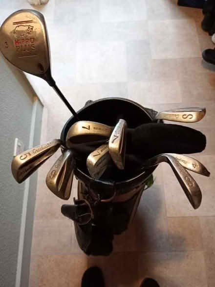 Photo of free Golf bag with various clubs (Jevington BN20) #2