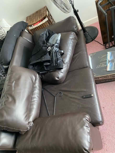 Photo of free Old sofa (Birkenhead) #1